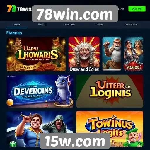 Análise dos jogos oferecidos pelo site 78win